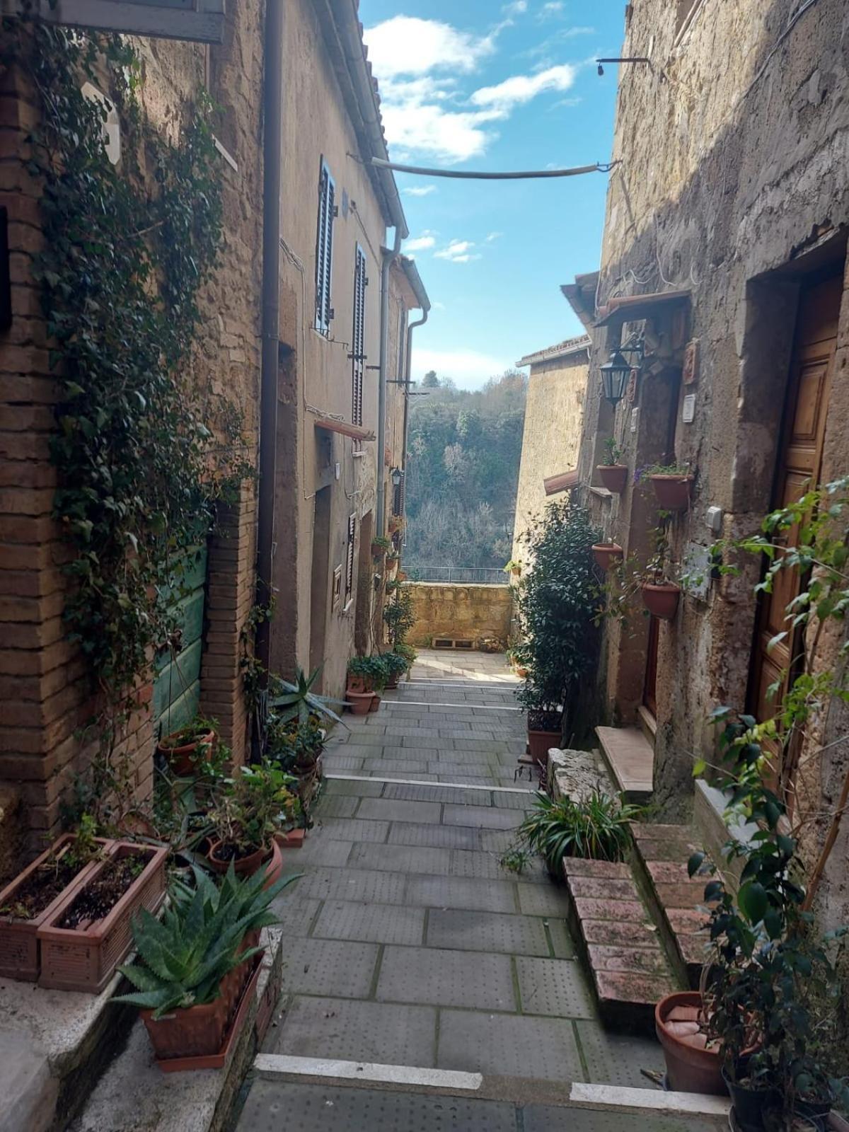 La Casa Romantica Nel Ghetto Питильяно Экстерьер фото